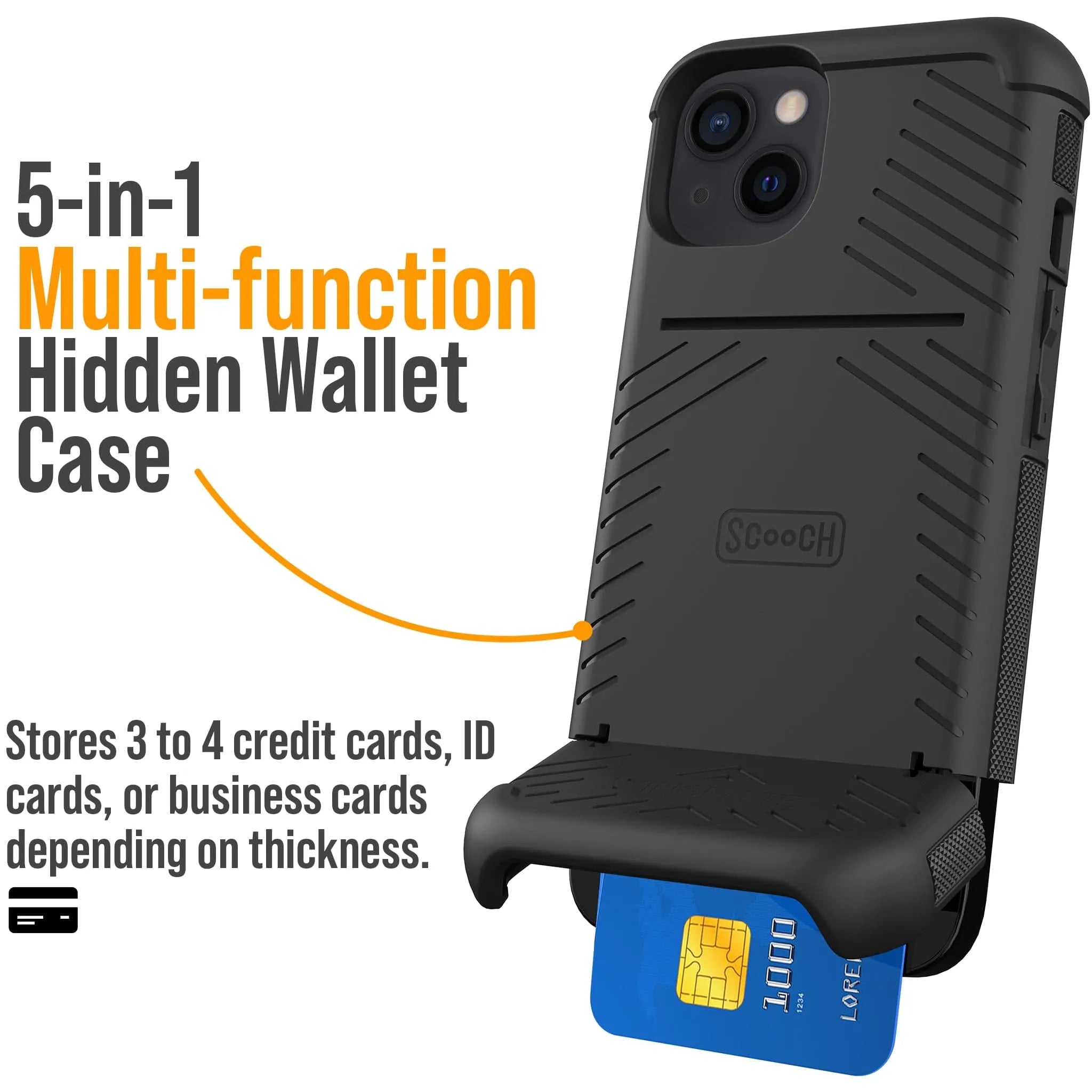 iPhone 13 Mini Wallet Case with Credit Card Holder - Wingmate