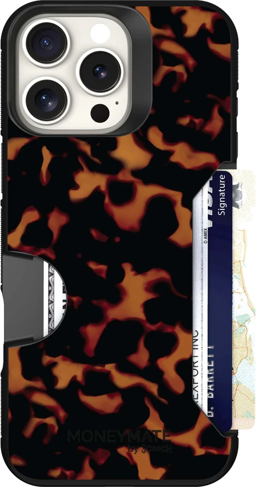 Moneymate - Tortoise Shell, iPhone 16 Pro Max