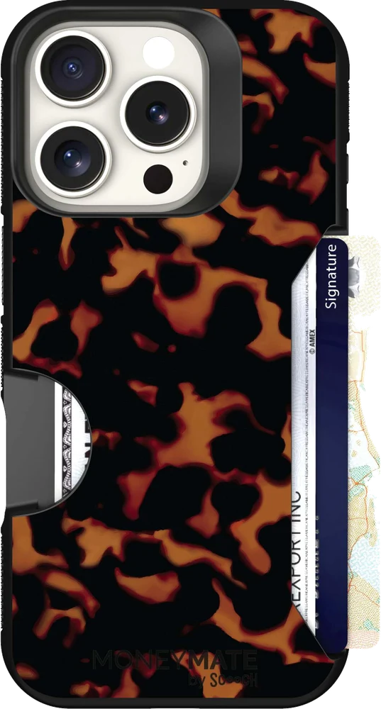 Moneymate - Tortoise Shell, iPhone 16 Pro