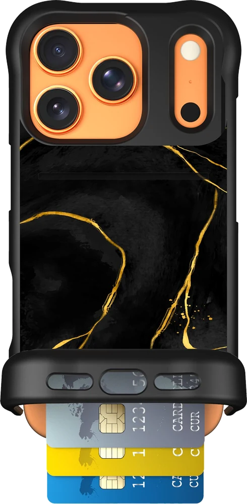 Wingmate - Black Marble, iPhone 17 Pro